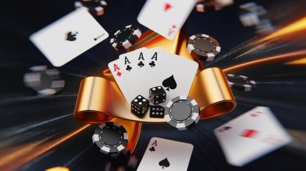 Live casino table with multiple active seats